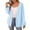Blue, variant on Aocisk Women's Lightweight Cardigan Long Sleeve Casual Knit Sweater Open Front Comfortable Soft Loose Fit Stylish Solid Color Blue S
