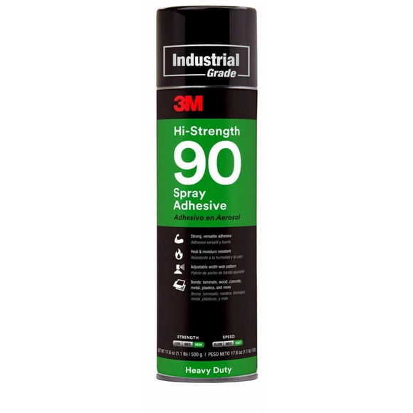 3M Adhesive 30023 Used For Bonding Metal/Concrete/Plastic/Wood; 17.6 Ounce Aerosol Can
