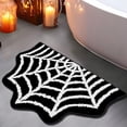 thumbnail image 2 of Halloween Floor Mat D Style 100X60Cm Black Polyester Water Absorbent Non Slip Rug For Living Room Bathroom Decor D, 2 of 6