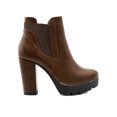 thumbnail image 3 of Unique Bargains Bottes Chelsea à Plateforme à Talons Hauts Épais à Fermeture Éclair pour Femmes, 3 of 8