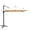 Beige, variante sur Costway Parasol Déporté de Patio 10 Pieds X 13 Pieds en Aluminium, Rotation 360°, Inclinaison, Beige