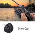 thumbnail image 1 of Fyydes 10 Pcs Practical Durable Screw Caps Covers with Gaskets for Fishing Spinning Reel Handle       , Screw Nut, Fishing Power Handle Screws, 1 of 7