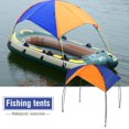 thumbnail image 3 of Tent Foldable Canopy for Inflatable Boat and Camping 2-4 Person Portable Boat Tent Sunshade Canopy Awning, 3 of 3