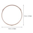 thumbnail image 2 of SNNROO Anneau de Micro-Ondes Support Rotatif pour Plateau Tournant Support Intérieur pour Rouleau de Remplacement Support pour Plaque en Verre Rouleau Circulaire, 2 of 7