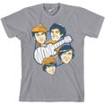thumbnail image 1 of The Mokenes T-Shirt Unisexe Têtes en Vinyle, 1 of 3