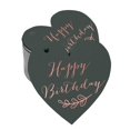 thumbnail image 1 of Inkdotpot Rose Gold Foil Paper Hang Tag Happy Birthday Favor Tag 100 Pieces, 1 of 6