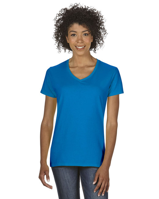 Gildan G500VL Ladies Heavy Cotton V-Neck T-Shirt
