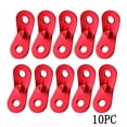 thumbnail image 1 of Yhmxh Camping Essentials Travel Essentials Camping Gear 10pcs Camping Accessories Tent Rope Fastener Guyline Tensioner Rope Adjuster Fixing Buckle, 1 of 2