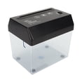 thumbnail image 1 of Mini Electric Paper Shredder, Paper Shredder Efficient Large Capacity Versatile Letter Opener with Waste Paper Basket for Receipts for School, 1 of 7