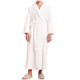 thumbnail image 4 of Penkiiy Peignoir Femme Long en Tricot Peignoir Léger Doux Peignoirs Peignoir pour Dames m Blanc, 4 of 6