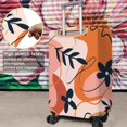 thumbnail image 5 of Travel Luggage Cover Suitcase Protector Fits 18-32 Inch Luggage Wheel Covers Patterned Travel Related Items Flower Luggage Protector Elastic Luggage Anti-scratch Suitcase Cover L, 5 of 5