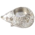 thumbnail image 4 of Decorative Candle Holder Resin Ornament Reusable Hedgehog Candlestick for Living Silver, 4 of 9