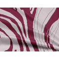 thumbnail image 5 of oneOone Rayon Maroon Fabric Abstracts Dress Material Fabric Print Fabric By The Yard 56 Inch Wide, 5 of 5