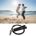 thumbnail image 4 of Speed Skipping Wire Rope Indoor Outdoor Jumping Rope Weight rope jumping rope Loss Exercise Home Gym Workout Tool, Black, 4 of 6