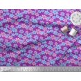 thumbnail image 3 of Soimoi Moss Georgette Fabric Artistic Floral Printed Fabric 1 Yard 42 Inch Wide, 3 of 3