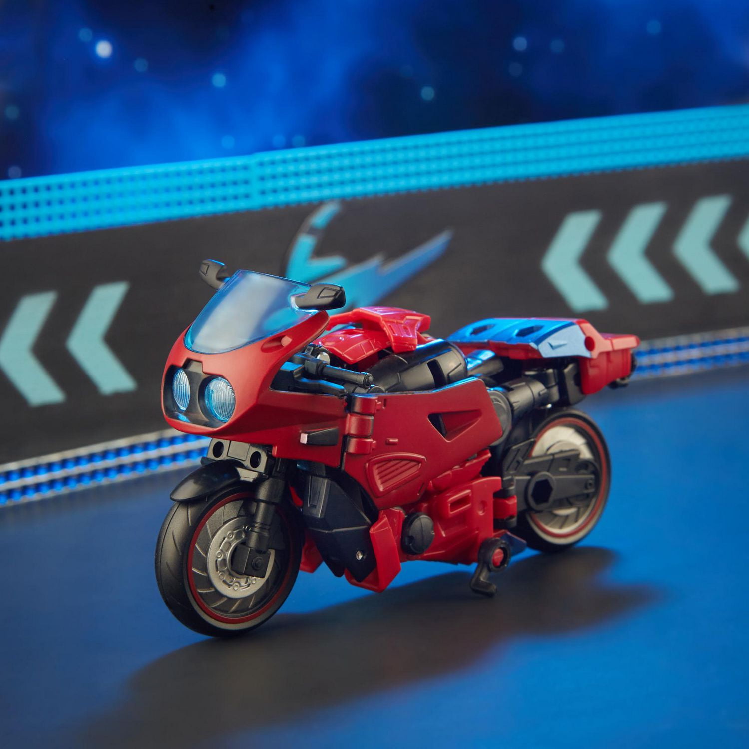 Transformers Generations Legacy Velocitron Speedia 500 Collection, G2 Universe Road Rocket classe Deluxe de 14 cm, dès 8 ans