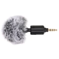 thumbnail image 2 of Smartphone Microphone, Metal Phone Noise Reduction Microphone 90 Degree Rotation Sensitive Sound Pickup  For Home 3.5mm -22db±3db, 2 of 8
