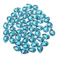 thumbnail image 3 of segolike 50 Pieces Crystal Rhinestones Flatback Beads Ornaments Sewing on Clothing Azure, 3 of 9