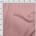 thumbnail image 3 of oneOone Velvet Light Pink Fabric Leaves Craft Projects Decor Fabric Printed By The Yard 58 Inch Wide, 3 of 4