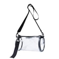thumbnail image 2 of Dvkptbk Sac à Bandoulière Sac à Main Cylindrique Sacoche Pvc Sac Cosmétique Sac de Rangement Multifonction Grand Sac Cosmétique Transparent, Sac à Main Transparent Sac à Bandoulière Sac Transparent Stade Camping et Randonnée, 2 of 6