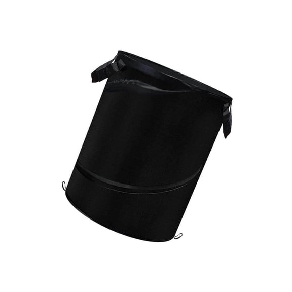 Sac à Déchets de Jardinage Réutilisable Imperméable pour la Maison, Sac à Feuilles pour Pelouse, Fournitures de Jardin et 2 Poignées Noir 10 Gal 37L