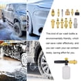 thumbnail image 4 of Car Wash Foamer 600ML Foam Spray Bottle Water-saving Adjustable Spray Bottle Adapter Nozzle Adapter, Adapter Replacement for AR, 4 of 7