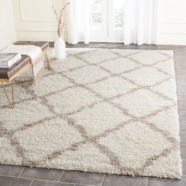 Safavieh Dallas Logan Tapis Géométrique Shag