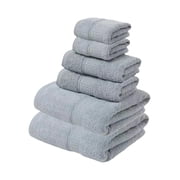 WMQPNNS New Trending 6Pcs Towel Set Superior Natural Fibre Soft and Absorbent Bathroom Special Weave Towels 2 Bath Towel 2 Hand Towel 2 Towel Home Travel Necessities. Todays Deals Clearance Sale