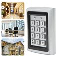 thumbnail image 4 of Access Control Pad, Grande Capacité Mot de Passe Zinc Alliage Boutons Doux Rétroéclairé Clavier d'Entrée Anti Impact pour les Maisons Bureaux Usine, 4 of 8