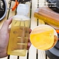 thumbnail image 4 of EGNMCR Kitchen Gadgets, Kitchen Accessories Condiment Extrusion Bottle Sauces Extrusion Squirt Bottle For Kitchen Plastic Syrup Dressing Container Food Dispenser For Oil Ketchup Barbecue bottle, 4 of 6