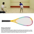 thumbnail image 4 of Training Squash Racquet, 23in Gift Shock Absorption Large Racquet Face Lightweight Aluminum Alloy Structure Soft Junior Squash Racket  for Playground for Kids, 4 of 7
