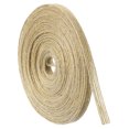 thumbnail image 1 of Unique Bargains 1 Roll Natural Burlap Fabric Ribbon 1/4 Inch Burlap Wired Ribbon Rustic Ribbon, 1 of 5