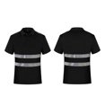 thumbnail image 1 of High Visibility Short Sleeve T-Shirts for Men Reflective Work Tees Utility Apparel Construction Outdoor Wear, 1 of 3
