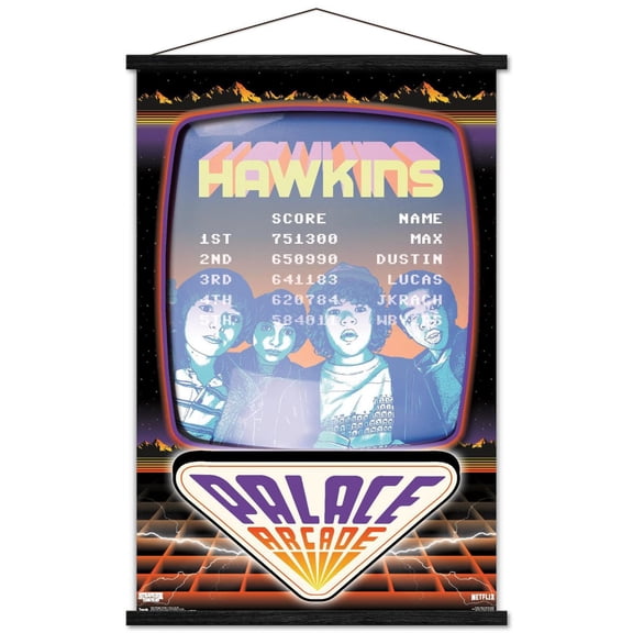 Netflix Stranger Things: Season 2 - Palace Arcade Wall Poster, 22.375" x 34"
