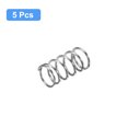 thumbnail image 3 of Unique Bargains Compression Spring, 5 Pack 304 Stainless Steel, 8mm OD, 0.8mm Wire, 15mm Length, 3 of 6