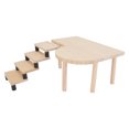 thumbnail image 1 of Hamster Platform, Healthy Easy To Assemble Hamster Wooden Platform And Stairs Multifunctional  For Guinea Pigs For Hamsters, 1 of 8