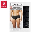thumbnail image 1 of Stanfield’s Men’s Briefs, 6-pack (Black, Medium), 1 of 4