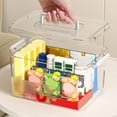 thumbnail image 4 of TopLLC Storage Trunks Thickened Folding Storage Box Toy Storage Box Bedroom Living Room Kitchen Study Office Storage Container Folding Storage Box Egg Storage Boxes, 4 of 6