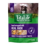 VitaLife Sweet Potato & Duck Twists, All Natural, Jerky Dog Treats 400 g