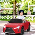 thumbnail image 3 of Patiojoy Lexus Voiture Électrique pour Enfants sous Licence avec Télécommande Rouge, 3 of 5