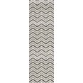 thumbnail image 2 of Rug Branch Montage Collection Modern Abstract Runner Area Rug (2x12 feet) Abstract - 2'3" x 12', Grey, 2 of 5