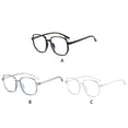 thumbnail image 4 of VONKY Large frame anti blue light flat mirror trendy polygonal myopia finished eyeglass frame, 4 of 8