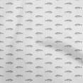 thumbnail image 1 of oneOone Viscose Jersey White Fabric Fish Craft Projects Decor Fabric Printed By The Yard 60 Inch Wide, 1 of 5