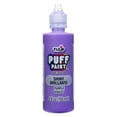 thumbnail image 1 of Tulip Puff Dimensional Fabric Paint, Purple, 4 fl. oz., Nontoxic, Liquid, Permanent, Flexible, Machine Washable, 3D Texture, 1 of 7