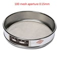 thumbnail image 1 of 20cm Chrome Mesh Sieve Sample Inspection Medicine Test Sieve 4 Mesh-600 Mesh, 1 of 10
