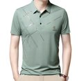 thumbnail image 1 of lionlar T-Shirt pour Homme Marche Léger Randonnée Séchage Rapide Chandails Graphiques 3TG Vert, 1 of 9