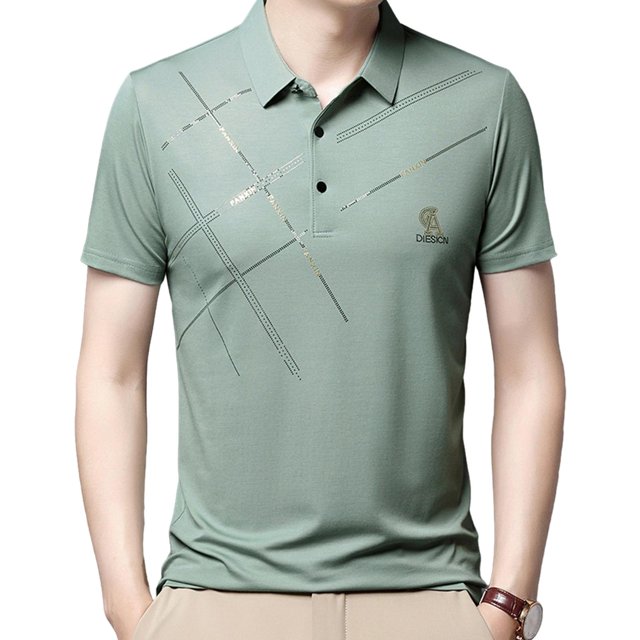 lionlar T-Shirt pour Homme Marche Léger Randonnée Séchage Rapide Chandails Graphiques 3TG Vert