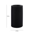thumbnail image 4 of TOV Furniture Vase de Table en Béton Noir Jenna, 4 of 5