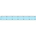 thumbnail image 2 of Maped - Unbreakable ruler 30cm - 12'' - Blue - Shatterproof material, 2 of 4