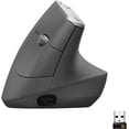 thumbnail image 1 of Logitech MX Vertical Wireless Mouse – Advanced Ergonomic Design Reduces Muscle Strain, Graphite  - Refurbished (Excellent), 1 of 5